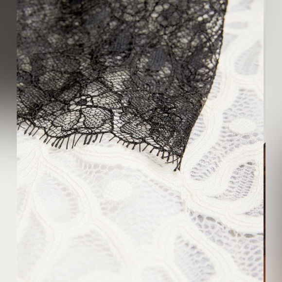 Sandro Paris Rosen Two Tone Sheer Mini Dress Sz 2 - Picture 14 of 16